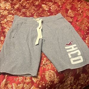 Hollister Gray Athletic Men's Shorts